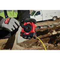Closed Reel Long Tape Measure, 100', Imperial Graduations Superchem Industries