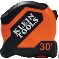 Compact Tape Measure, 27 mm x 30', 1/16'' Graduations Superchem Industries