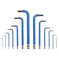 Jumbo Magnetic Ball Nose Hex Key Set JJMK-13M, 13 Pcs., Metric Superchem Industries