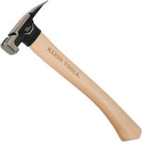 Smooth Face Hickory Handle Hammer, 1 lbs./16 oz., Wood Handle, 14" L Superchem Industries