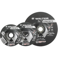 Depressed Centre Grinding Wheels - Concrete Type 27, 4-1/2" x 1/8", 7/8" Arbor, Type 27 Superchem Industries