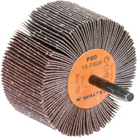 Flap Wheels-Coolcut Flap Wheels, Aluminum Oxide, 80 Grit, 3" x 1-1/2" x 1/4" Superchem Industries