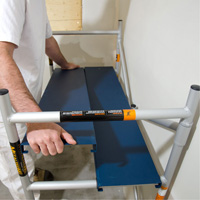 &eacute;chafaudages mobiles - &eacute;chafaudage Mini, Cadre Aluminium, 42" p x 48-1/2" h Superchem Industries