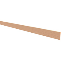 Composants pour &eacute;chafaudages la tour en fibre de verre, Plinthe, 60" la x 4" h Superchem Industries