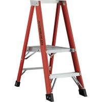 Industrial Extra Heavy-Duty Platform Stepladder (6500 AA Series), 4', 375 lbs. Cap. Superchem Industries