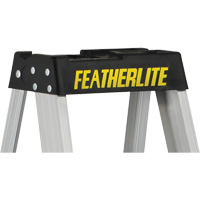 3400 Series Industrial Extra Heavy-Duty Step Ladder, 4', Aluminum, 300 lbs. Capacity, Type 1A Superchem Industries