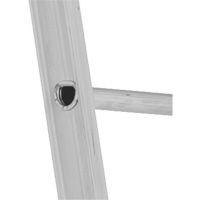 Industrial Heavy-Duty Extension/Straight Ladders, 8', Aluminum, 300 lbs., CSA Grade 1A Superchem Industries