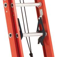Multi-Section Extension Ladder, 300 lbs. Cap., 13' H, Grade 1A Superchem Industries