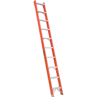 FH1000 Series Industrial Heavy-Duty Shelf Ladders, 10', Fibreglass, 300 lbs., CSA Grade 1A Superchem Industries