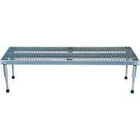 Adjustable Work-Mate Stand, 1 Step(s), 47" W x 19" L x 16-1/2" H, 500 lbs. Capacity Superchem Industries