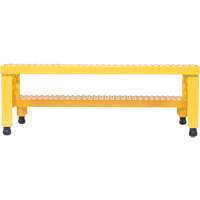 Adjustable Step-Mate Stand, 2 Step(s), 36-3/16" W x 22-7/8" L x 15-1/4" H, 500 lbs. Capacity Superchem Industries