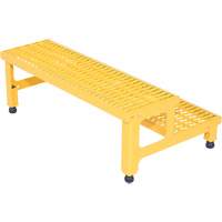 Adjustable Step-Mate Stand, 2 Step(s), 36-3/16" W x 22-7/8" L x 15-1/4" H, 500 lbs. Capacity Superchem Industries