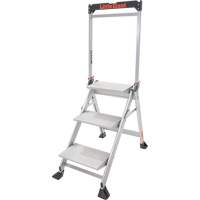 Jumbo Step™ Ladder, 2.2', Aluminum, 375 lbs. Capacity, Type 1AA VD613 | Superchem Industries