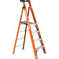 Escabeau avec plateforme Safespace, 4', Cap. De 300 lb Superchem Industries