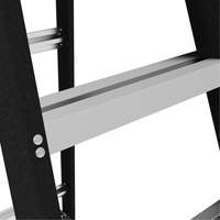 Escabeau avec plateau &agrave; peinture, 10', Fibre de verre, Capacit&eacute; 250 lb, Type 1 Superchem Industries