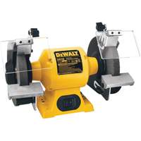 Heavy-Duty Bench Grinder, 8" Wheel Diameter, 3/4 HP, 3600 RPM Superchem Industries