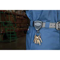 Super48™ Key Chains, Polycarbonate, 48" Cable, Belt Clip Attachment VE525 | Superchem Industries