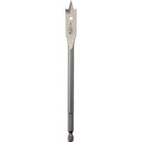 M&egrave;che plate, Diam&egrave;tre de 1/2", Tige 1/4" hex, Longeur de 6" Superchem Industries