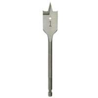 M&egrave;che plate, Diam&egrave;tre de 1-1/8", Tige 1/4" hex, Longeur de 6" Superchem Industries