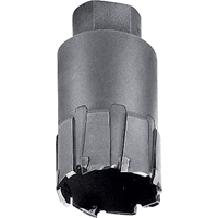 Threaded Hawg&reg; Cutter, 3/4" Diameter, Carbide, 2" Depth of Cut, 3/4" Shank Superchem Industries