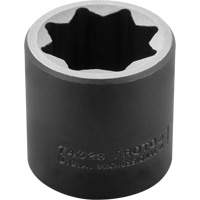 Socket, Impact, 1", 1/2" Drive, 18 Points Superchem Industries