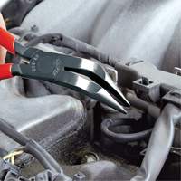 8" Long Nose 70° Angled Pliers without Cutter Superchem Industries