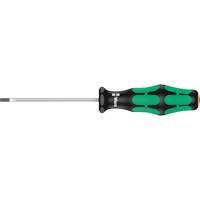 Slotted Screwdriver, 1/8" Tip, Round, 6-5/16" L, Plastic Handle Superchem Industries