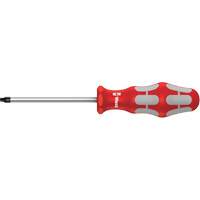 Robertson Screwdriver, #00 Tip, Round, 5-9/16" L, Plastic Handle Superchem Industries