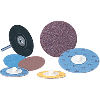 Standard Abrasives Quick-Change Disc, 2" Dia., 36 Grit, Aluminum Oxide Superchem Industries