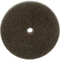 Standard Abrasives Unitized Wheel, 3" x 1/4", 1/4" Arbor, Fine Grit, Aluminum Oxide Superchem Industries