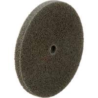 Standard Abrasives Unitized Wheel, 3" x 1/4", 1/4" Arbor, Fine Grit, Aluminum Oxide Superchem Industries