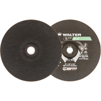Depressed Centre Grinding Wheels - Aluminium Type 27, 9" x 1/8", 7/8" Arbor, Type 27 Superchem Industries
