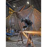 Meule &agrave; tronçonner Zipcut, 4-1/2" x 3/64", Arbre de 7/8", Type 1, Oxyde d'aluminium, 13 300 Tr/min Superchem Industries