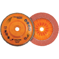 Enduro-Flex Turbo Flap Disc, 4-1/2" x 5/8"-11, Type 27S, 36/60 Grit, Ceramic Superchem Industries