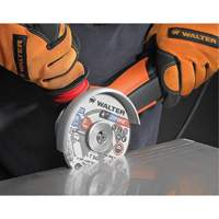 Zip One Cut-Off Wheel, 5" x 1/32", 7/8" Arbor, Type 1, Zirconia Alumina, 12200 RPM Superchem Industries