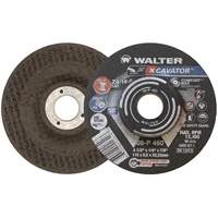 Meule XCAVATOR, 4-1/2" x 1/4", Arbre 7/8", Zirconium, Type 27 Superchem Industries