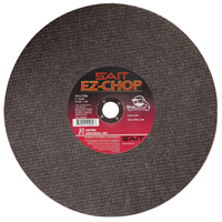 EZ-Chop&reg; Chop Saw Wheel, 14" x 3/32", 1" Arbor, Type 1, Aluminum Oxide, 4400 RPM Superchem Industries