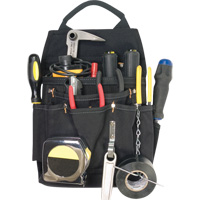 Professional Electrician's Pouches, Multiple Tool Holder, Polyester, 11 Pockets Superchem Industries