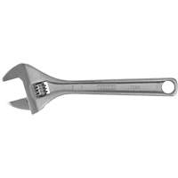 Adjustable Wrench, 8" L, 1-7/32" Max Width, Chrome Superchem Industries