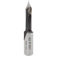 Through-Hole Carbide Tipped Drill, 7 mm Diameter Superchem Industries