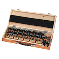 Bormax Forstner Bit Kits in a Wooden Box, 16 Pieces, High Carbon Steel Superchem Industries