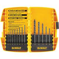 Black & Gold Drill Bit Set, 13 Pieces, High Speed Steel Superchem Industries