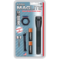 Mini&reg; Flashlights, Incandescent, 14 Lumens, AA Batteries Superchem Industries