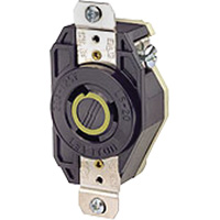 Single Flush 2-Pole 3-Wire Grounding  Receptacle Superchem Industries