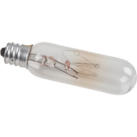 BULB INCAN. T6 CLEAR CAN;DELABRA 15W 145V 1/PACK Superchem Industries