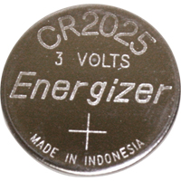 Piles au lithium CR2025, 3 V Superchem Industries