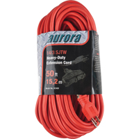 Cordon rallonge en vinyle, Ext&eacute;rieur, SJTW, AWG 14/3, 15 A, 3 prise(s), 50' Superchem Industries