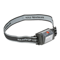 Lampe frontale HeadsUp Lite 2610, DEL, 30 lumens, 19 hres de fonctionnement, piles AAA Superchem Industries