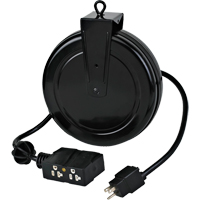 Cord Reel - Industrial, 20', SJTOW, 12/3/3-Dec Gauge, 15 A Superchem Industries