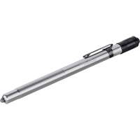 Lampe stylo Stylus, DEL, 11 lumens, Corps en Aluminium, piles AAAA, Compris Superchem Industries